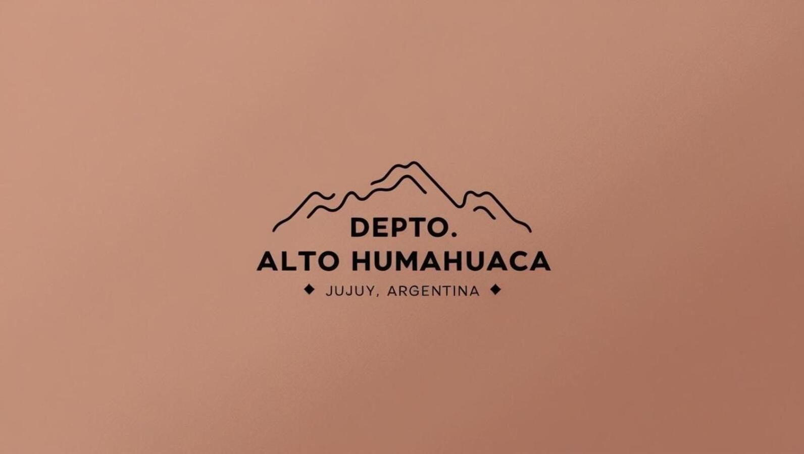 Depto Alto Humahuaca Apartment Exterior foto